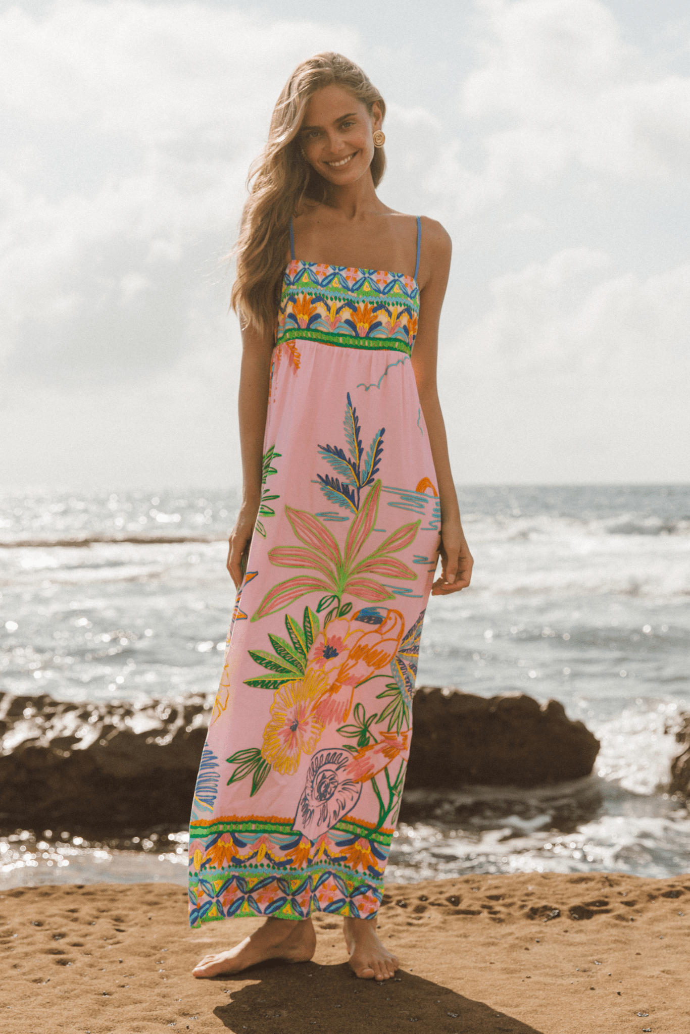 Paradise Maxi Dress - Solara Boheme