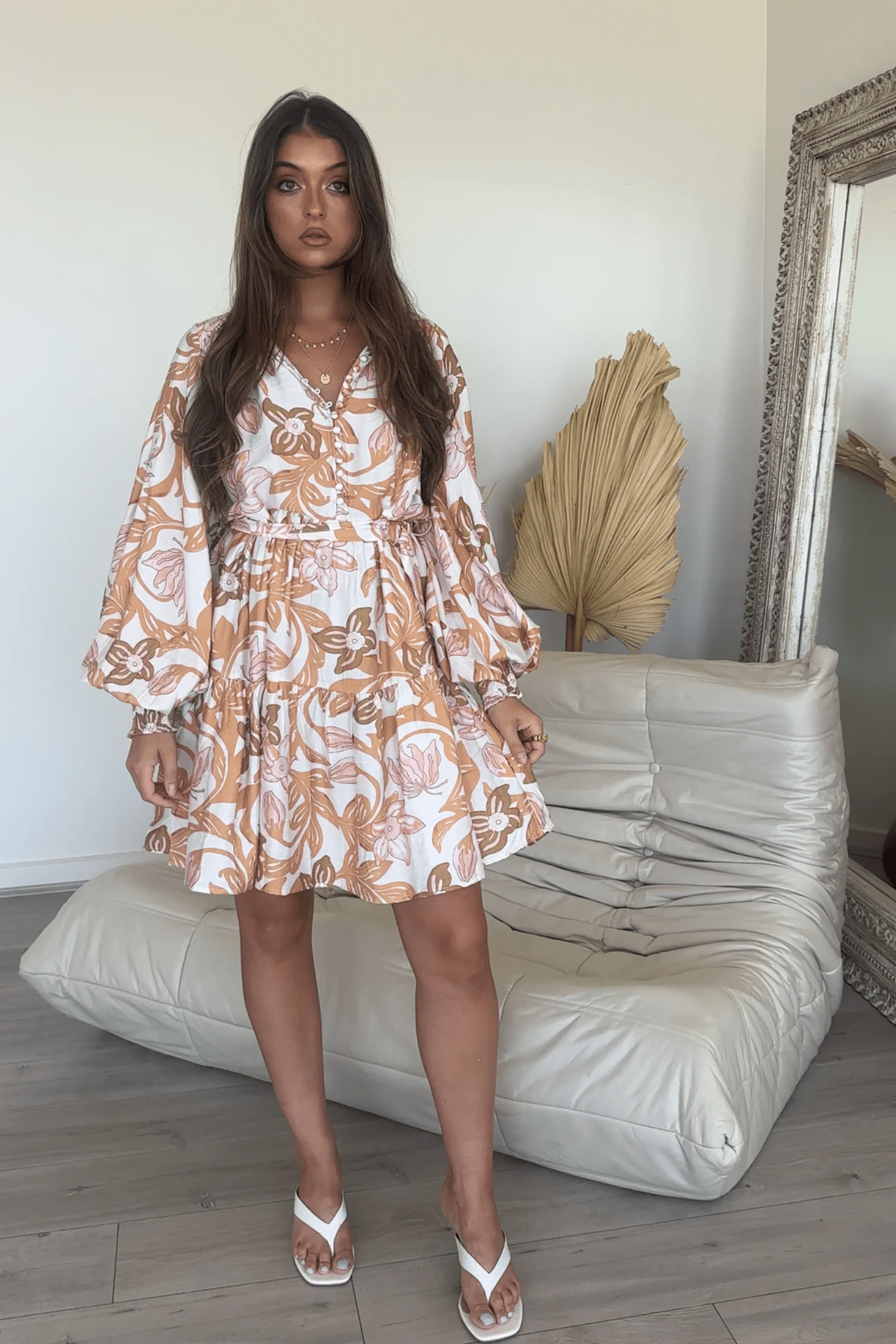 Paros Beige Dreams Dress - Solara Boheme