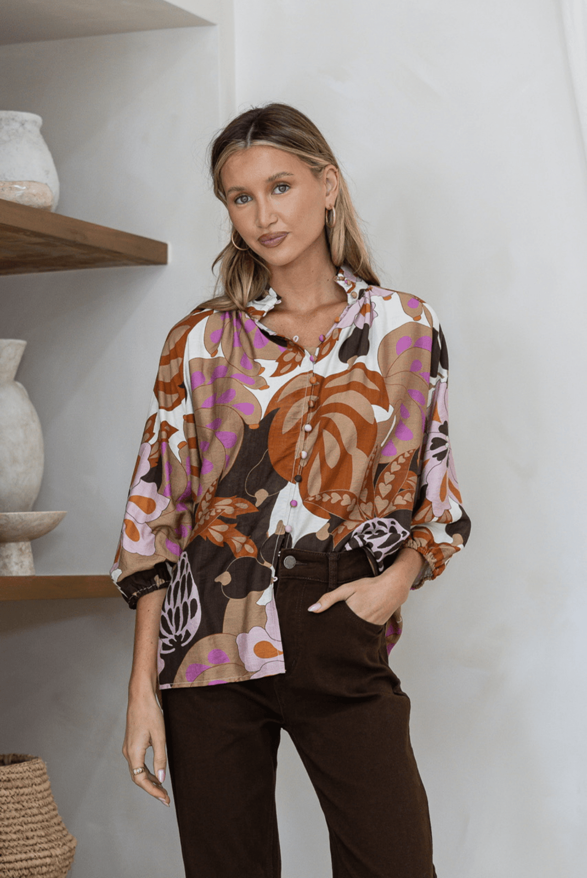Picasso Blouse - Solara Boheme