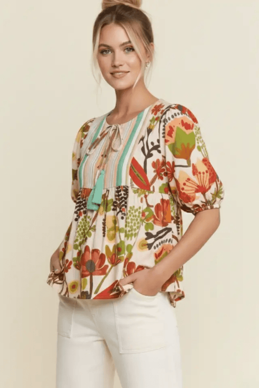 Prairie Muse Blouse - Solara Boheme