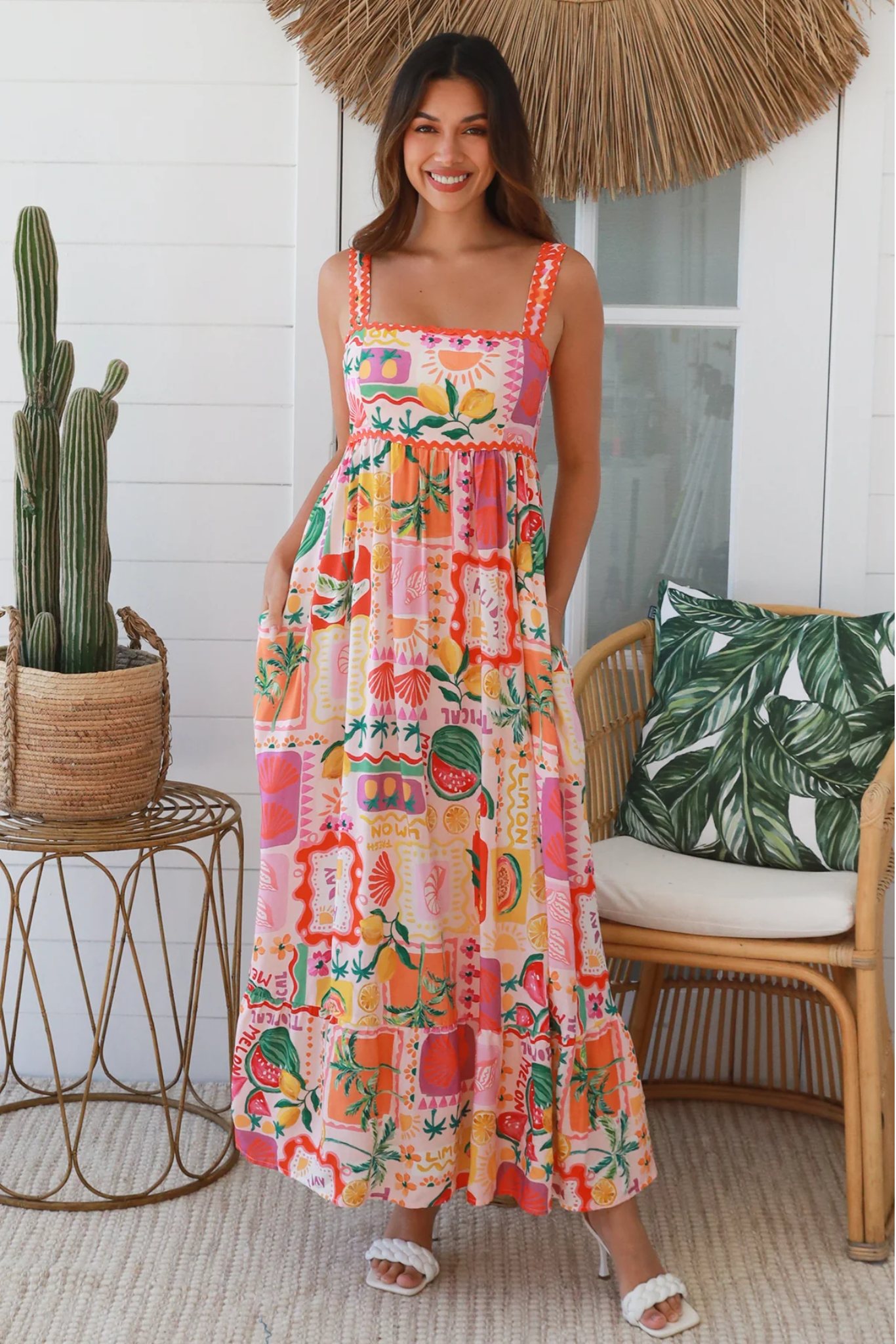 Ruby Slip Maxi Dress - Solara Boheme