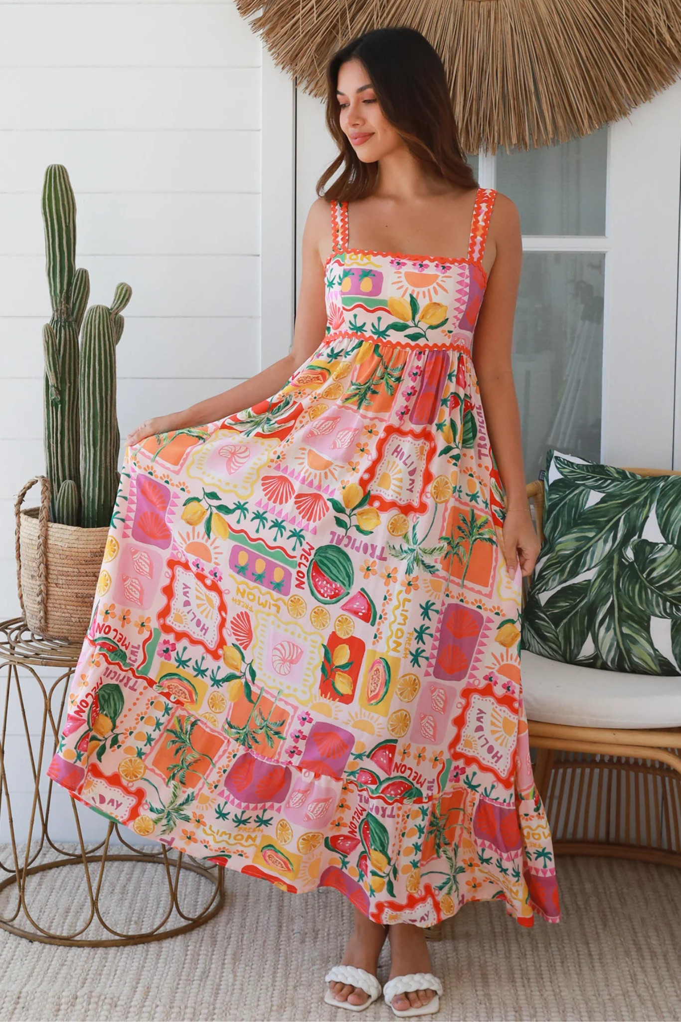 Ruby Slip Maxi Dress - Solara Boheme