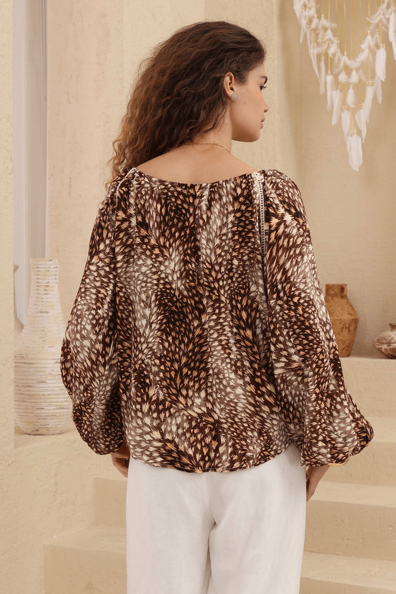 Safari Blouse - Solara Boheme