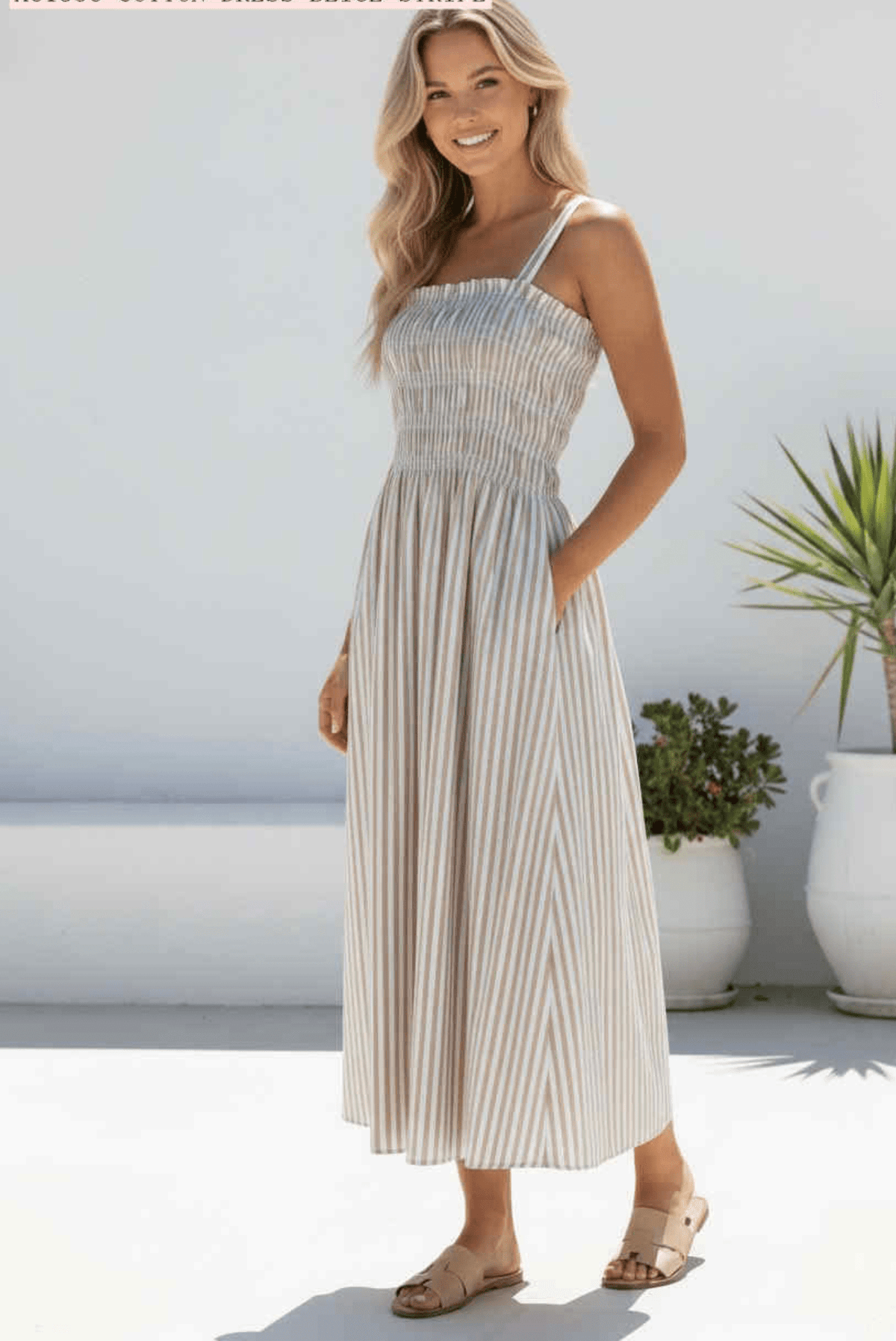 Sahara Midi Dress - Solara Boheme