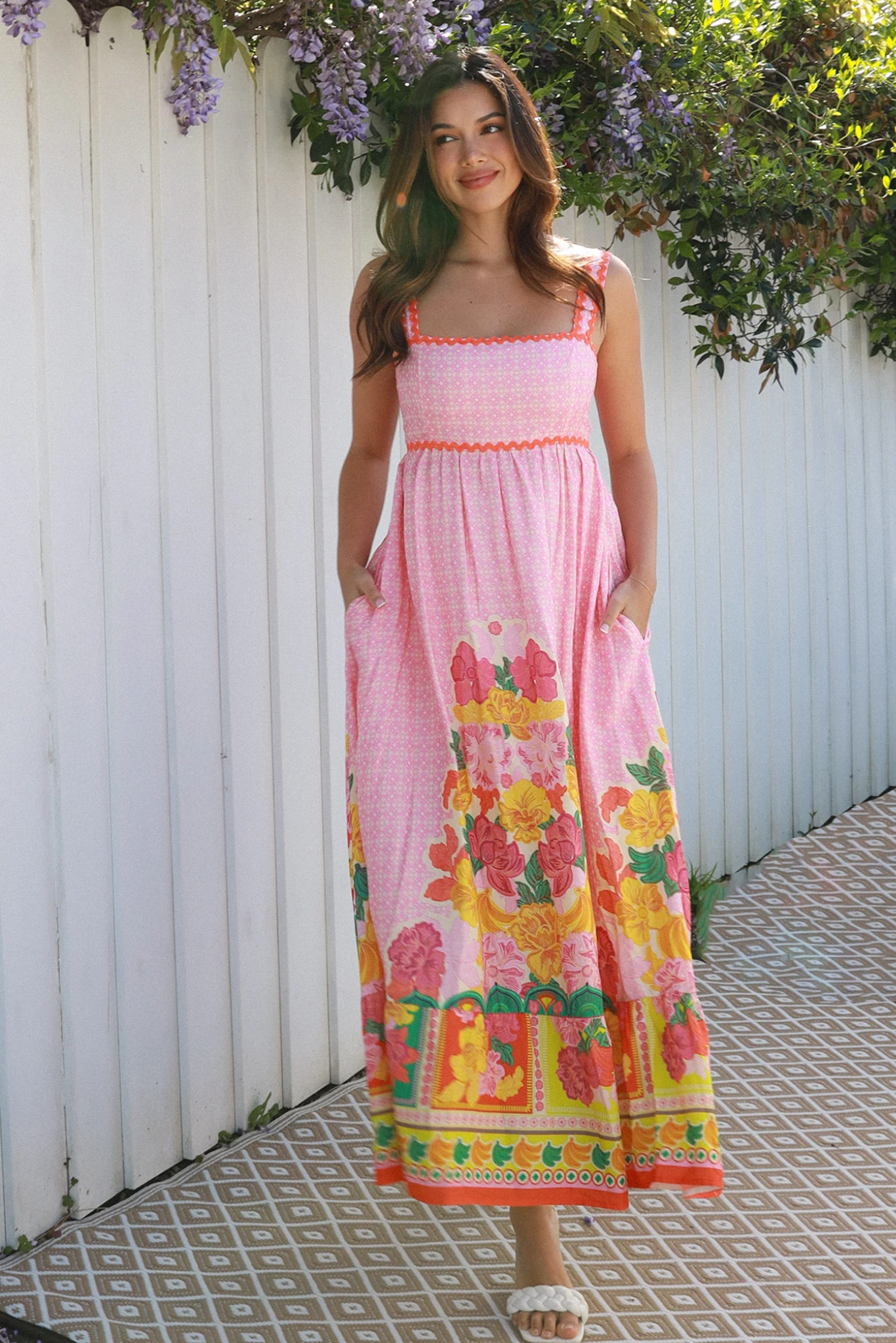Sarah Slip Maxi Dress - Solara Boheme