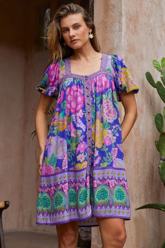 Savannah Mini Dress - Solara Boheme