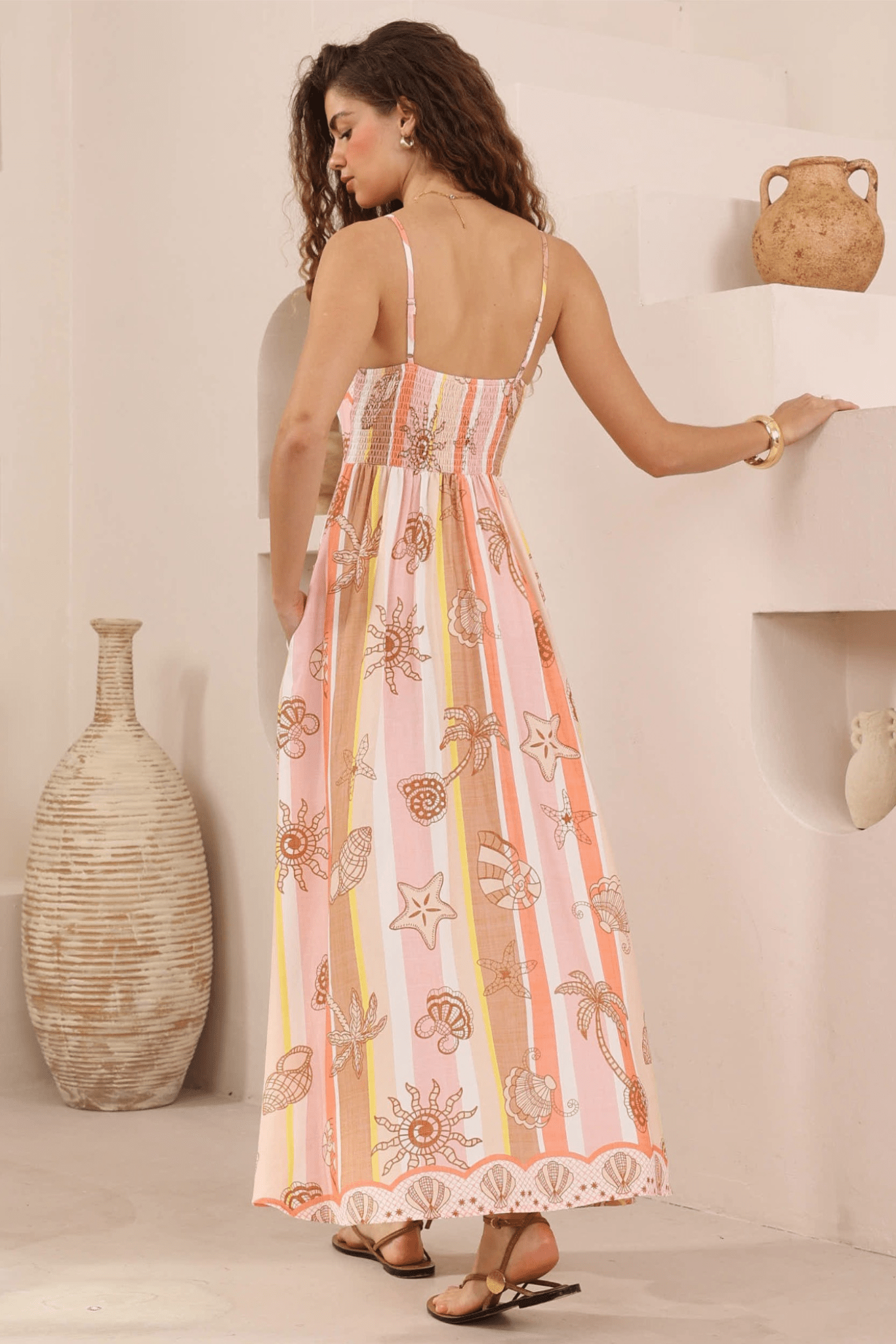 Shella Maxi Dress - Solara Boheme