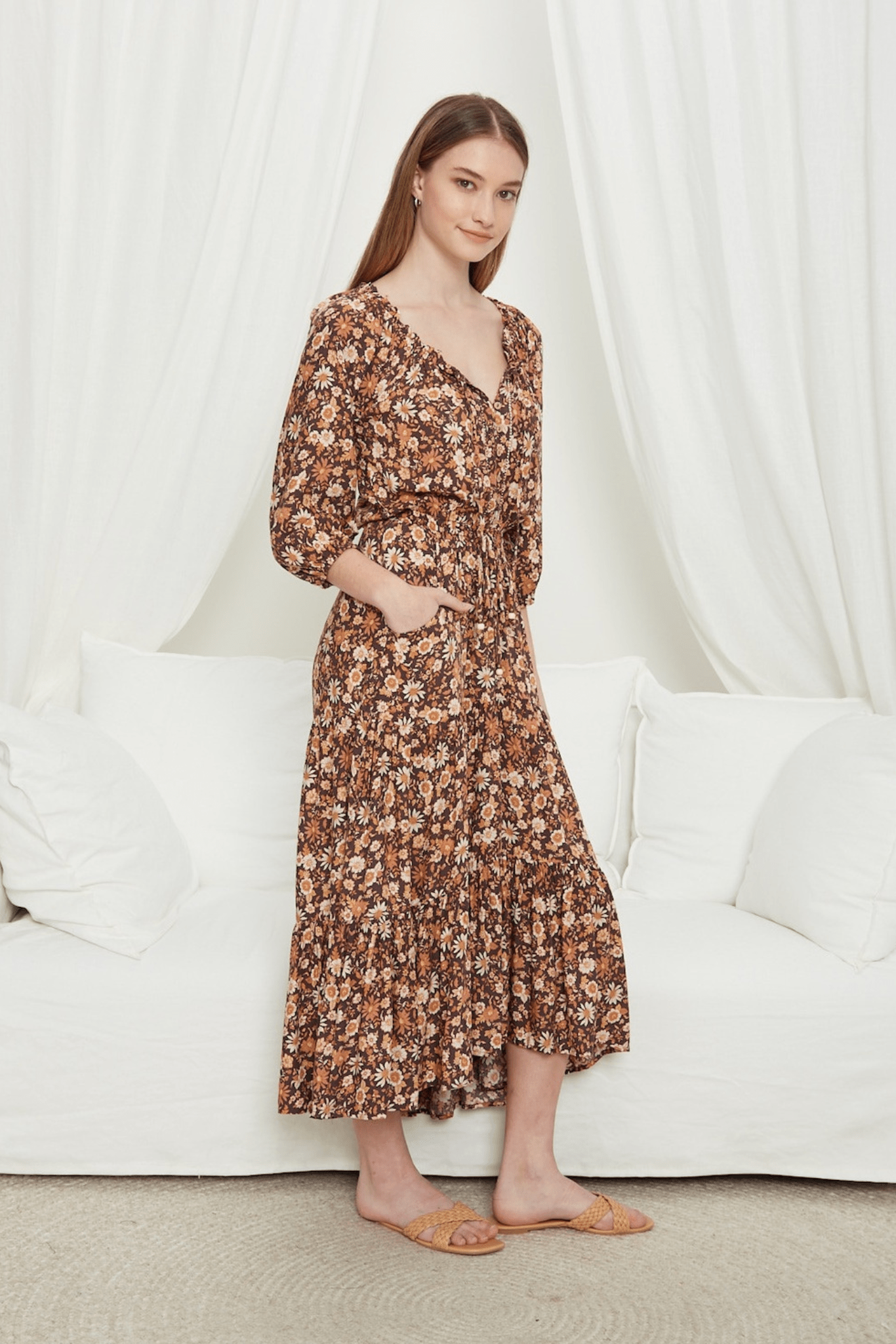 Sienna Maxi Dress - Solara Boheme