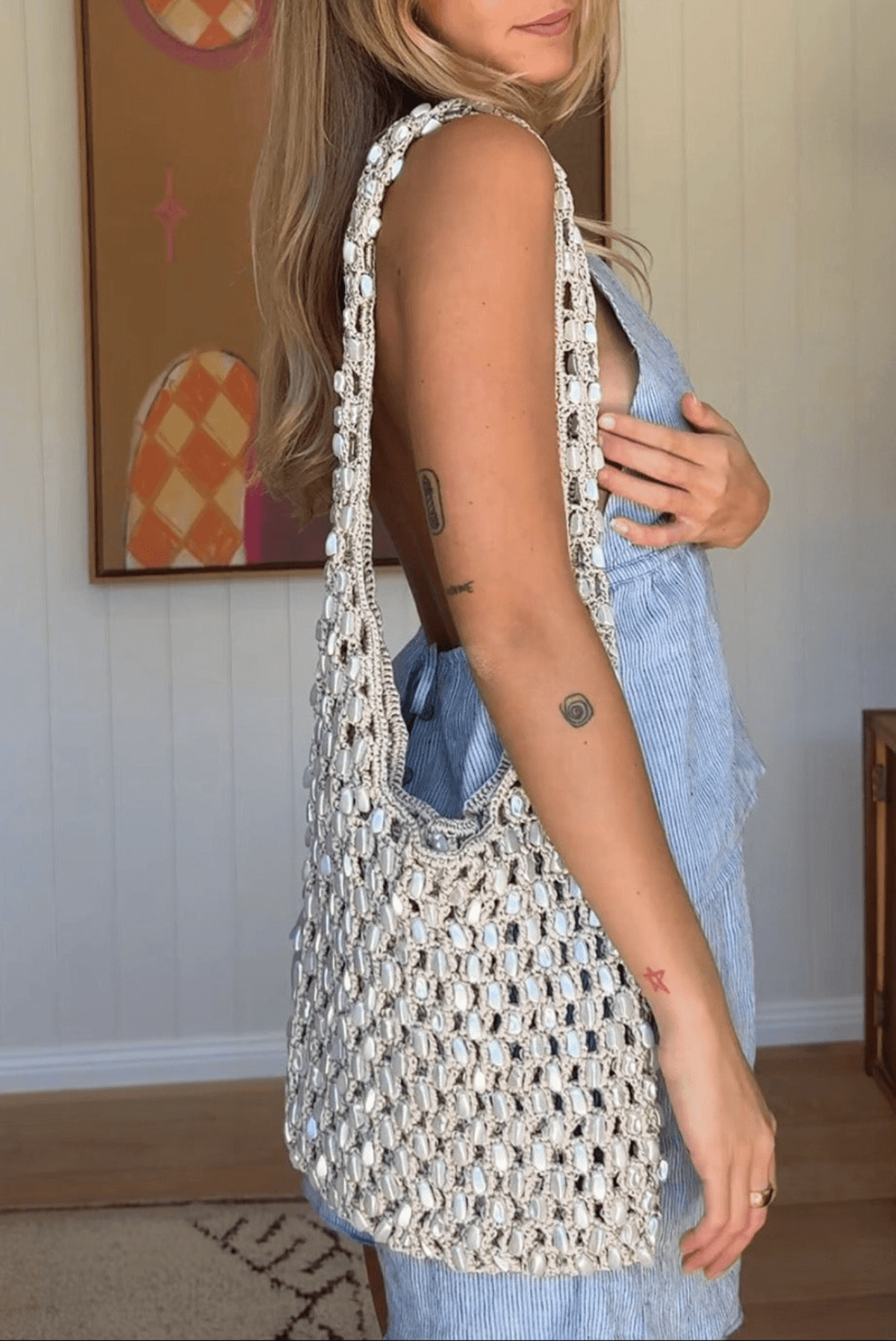 Sirena Pearl Bag - Solara Boheme