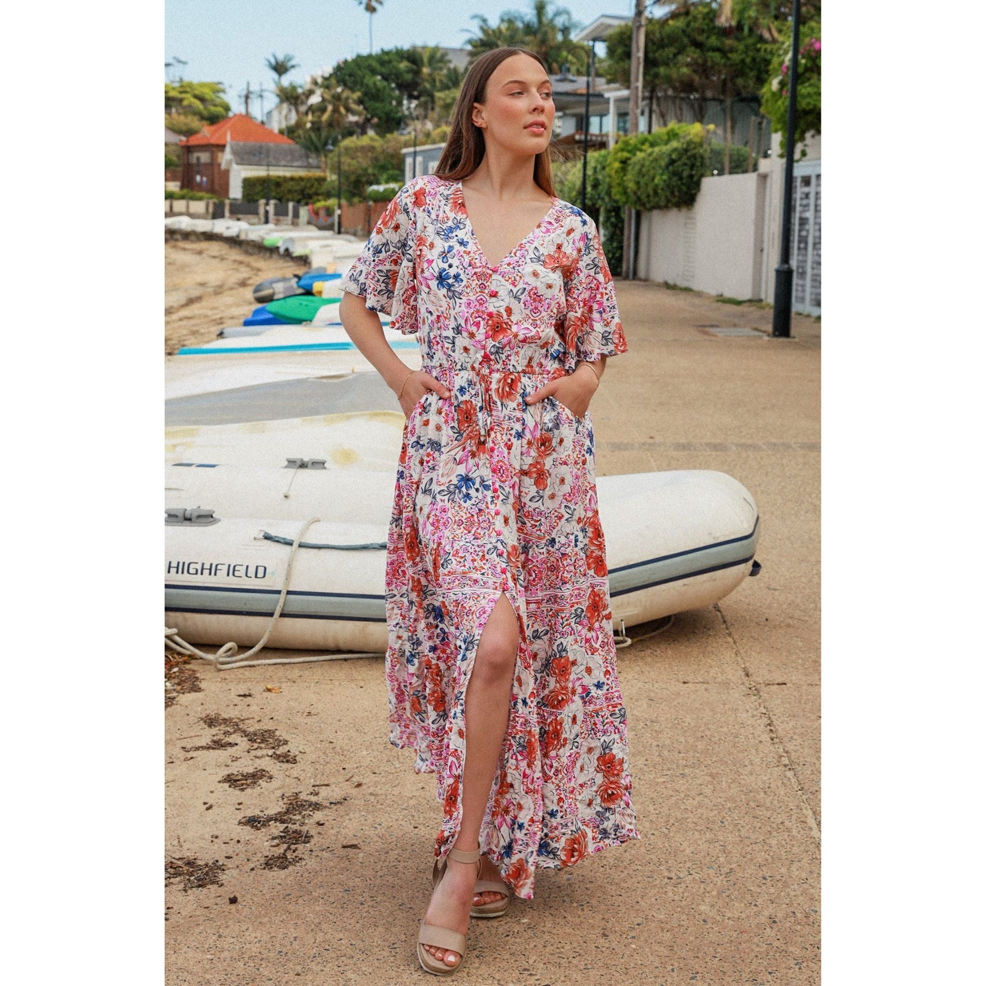 Sofia Maxi Dress - Solara Boheme