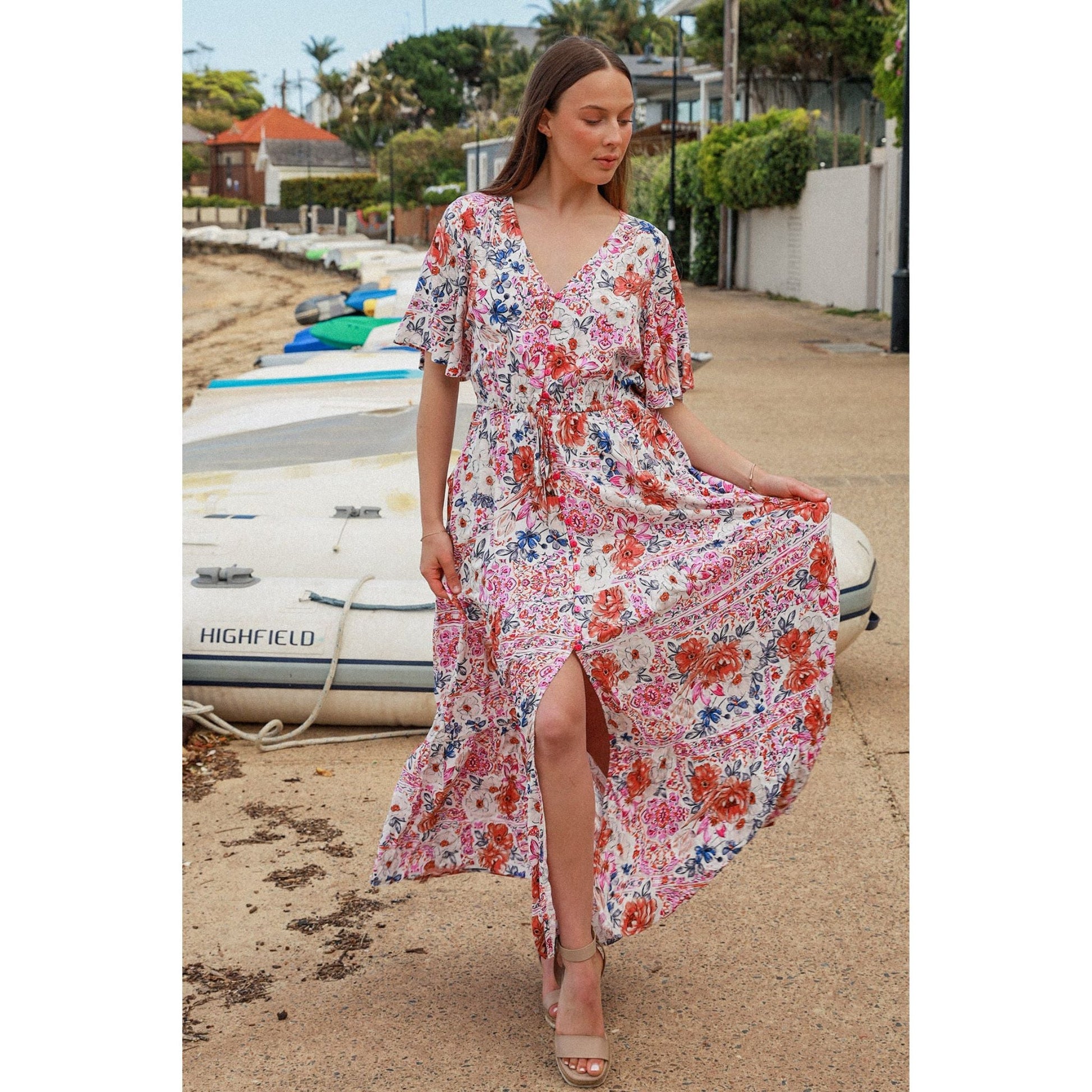 Sofia Maxi Dress - Solara Boheme