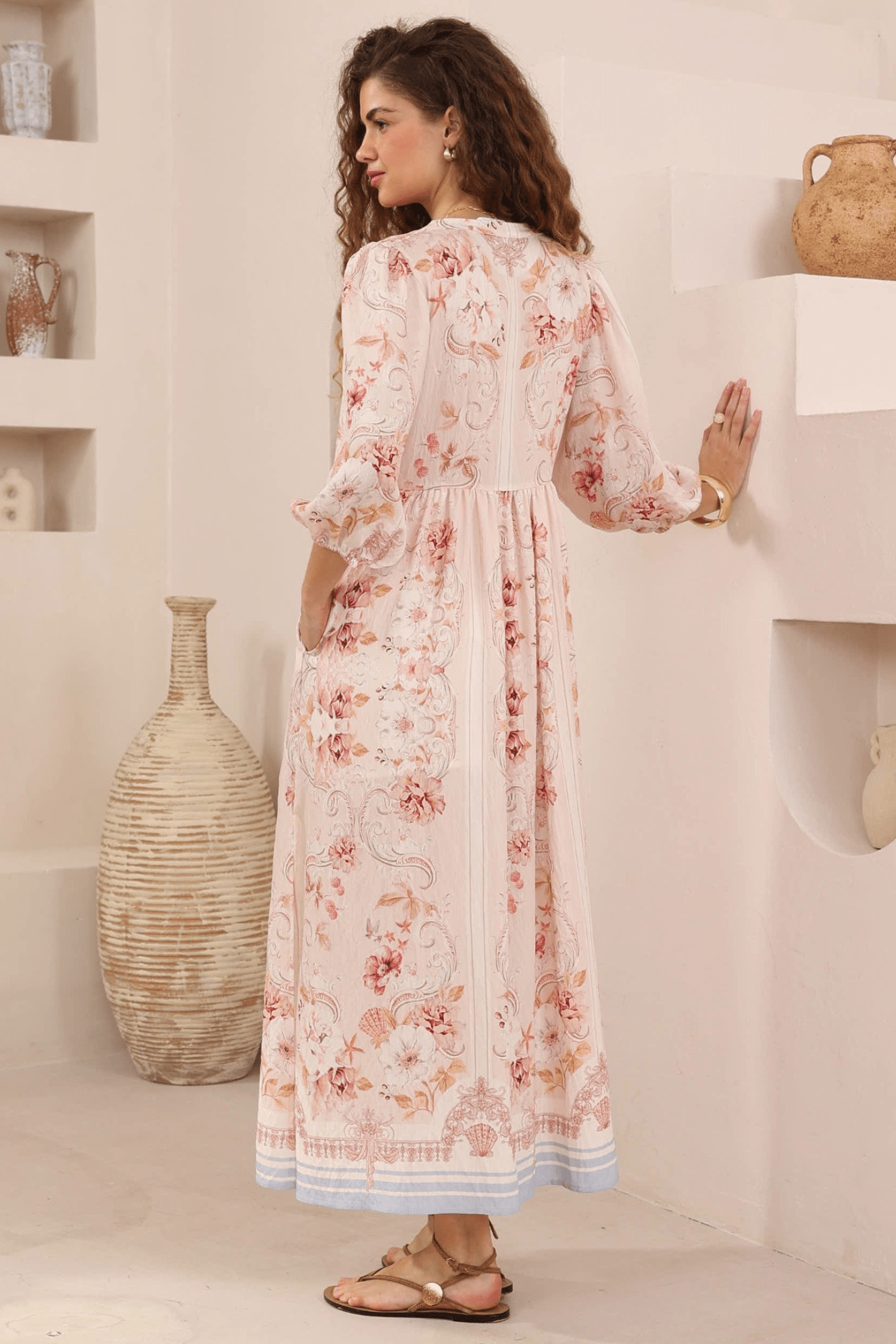 Solena Midi Dress - Solara Boheme