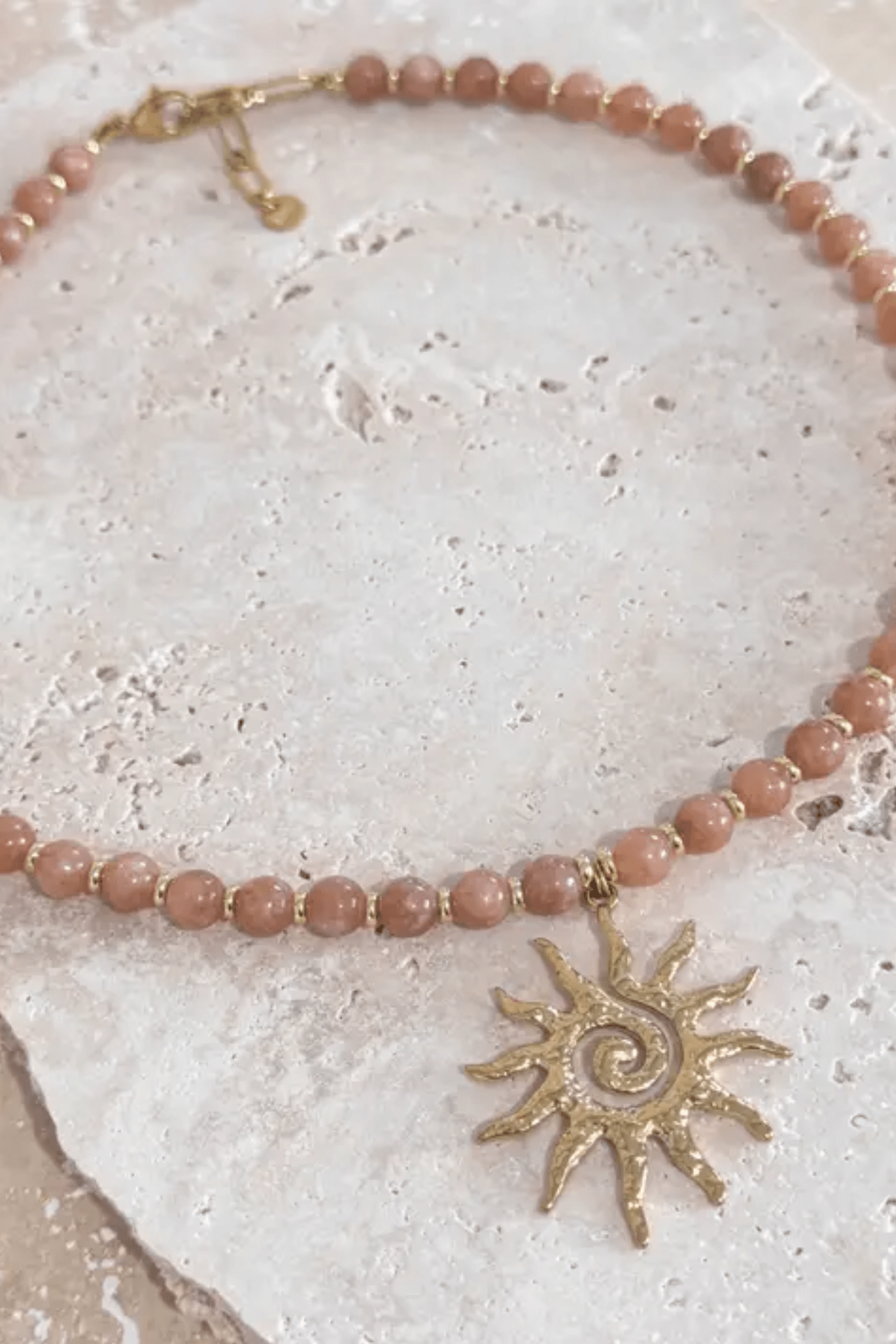 Sunrise Stone Necklace - Solara Boheme