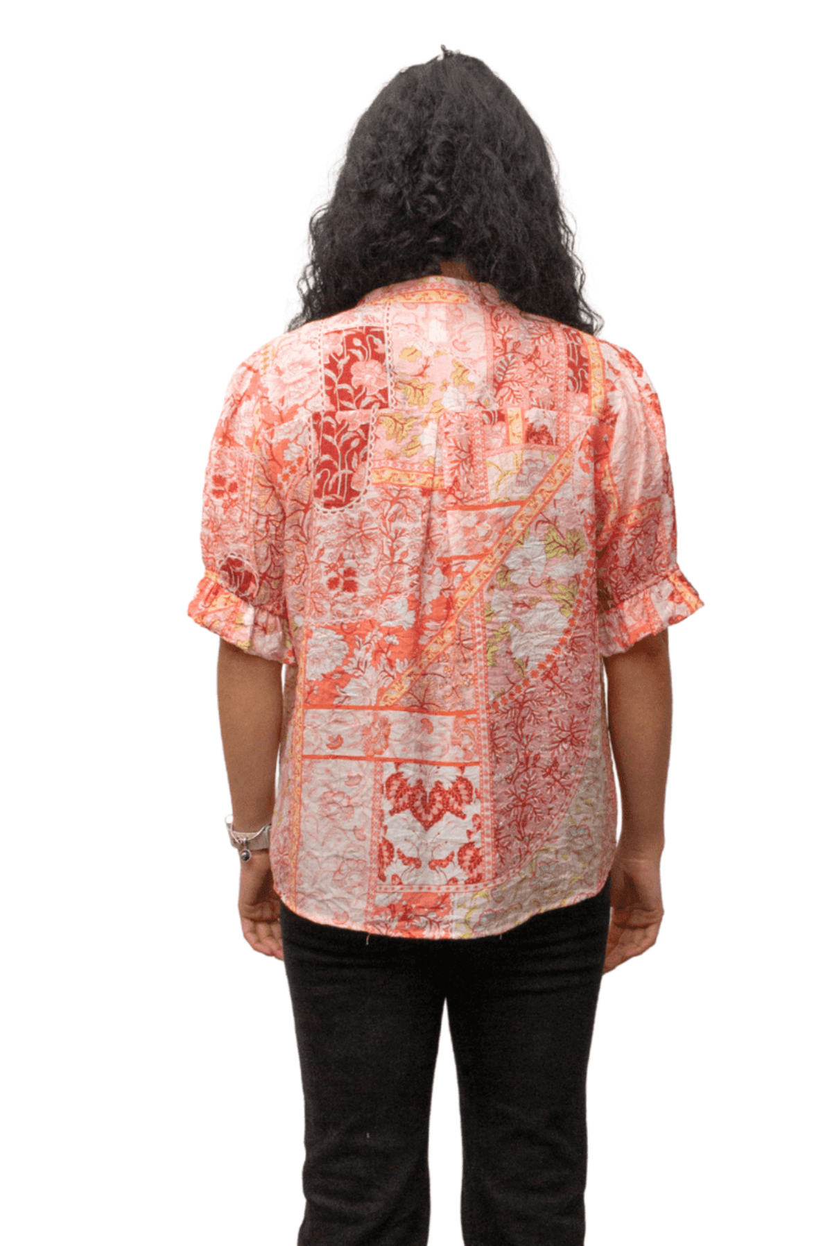 Sunset Pink Blouse - Solara Boheme