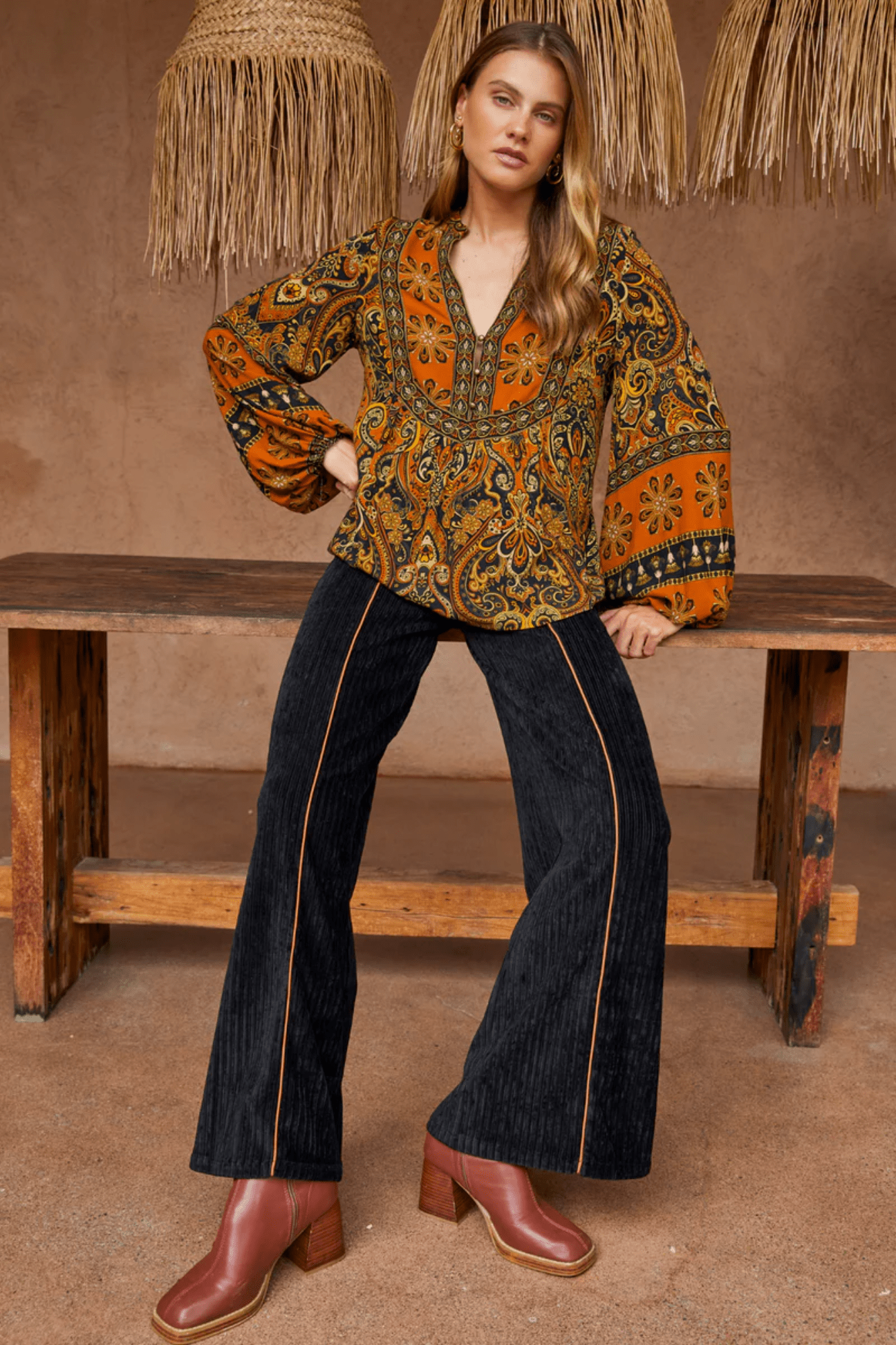 Sylvie Blouse - Mystic - Solara Boheme