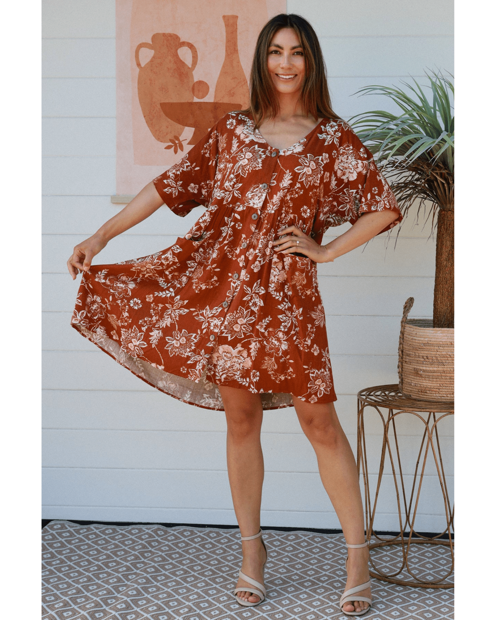 Tess Mini Dress - Solara Boheme