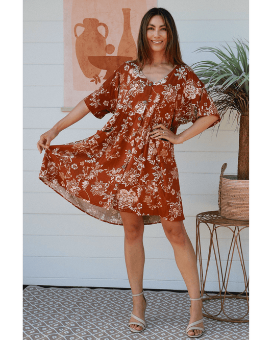 Tess Mini Dress - Solara Boheme