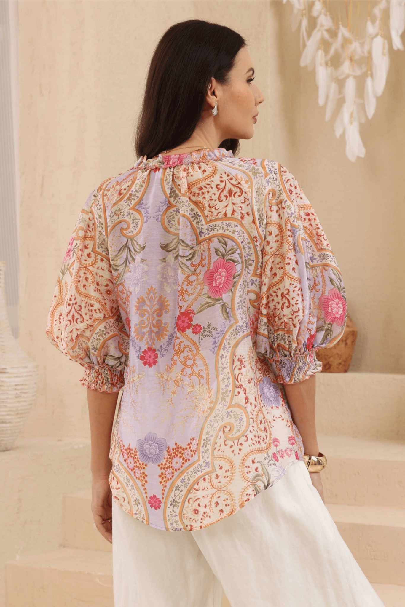 The Elodie Blouse - Solara Boheme