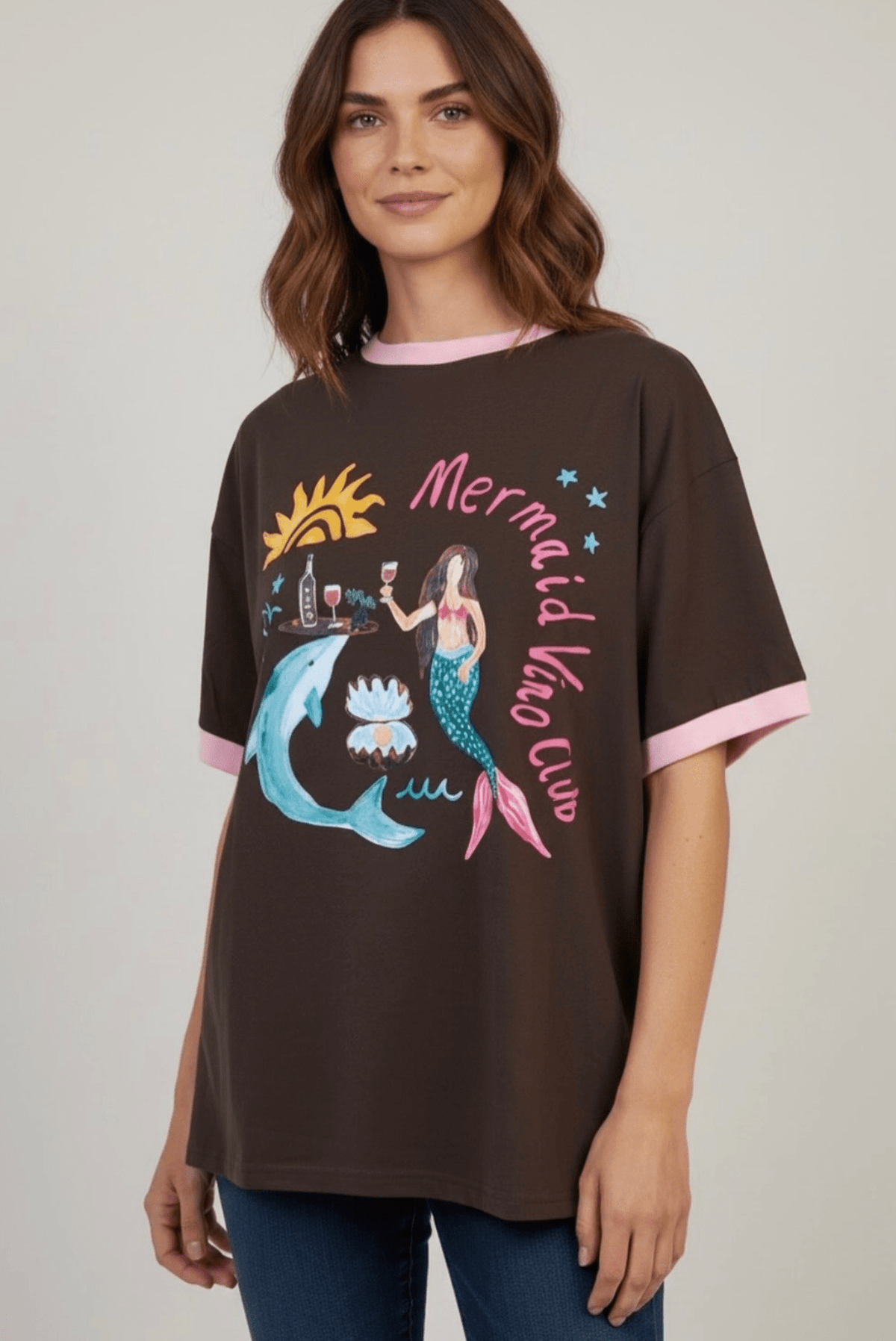 Vino Club Tee - Solara Boheme