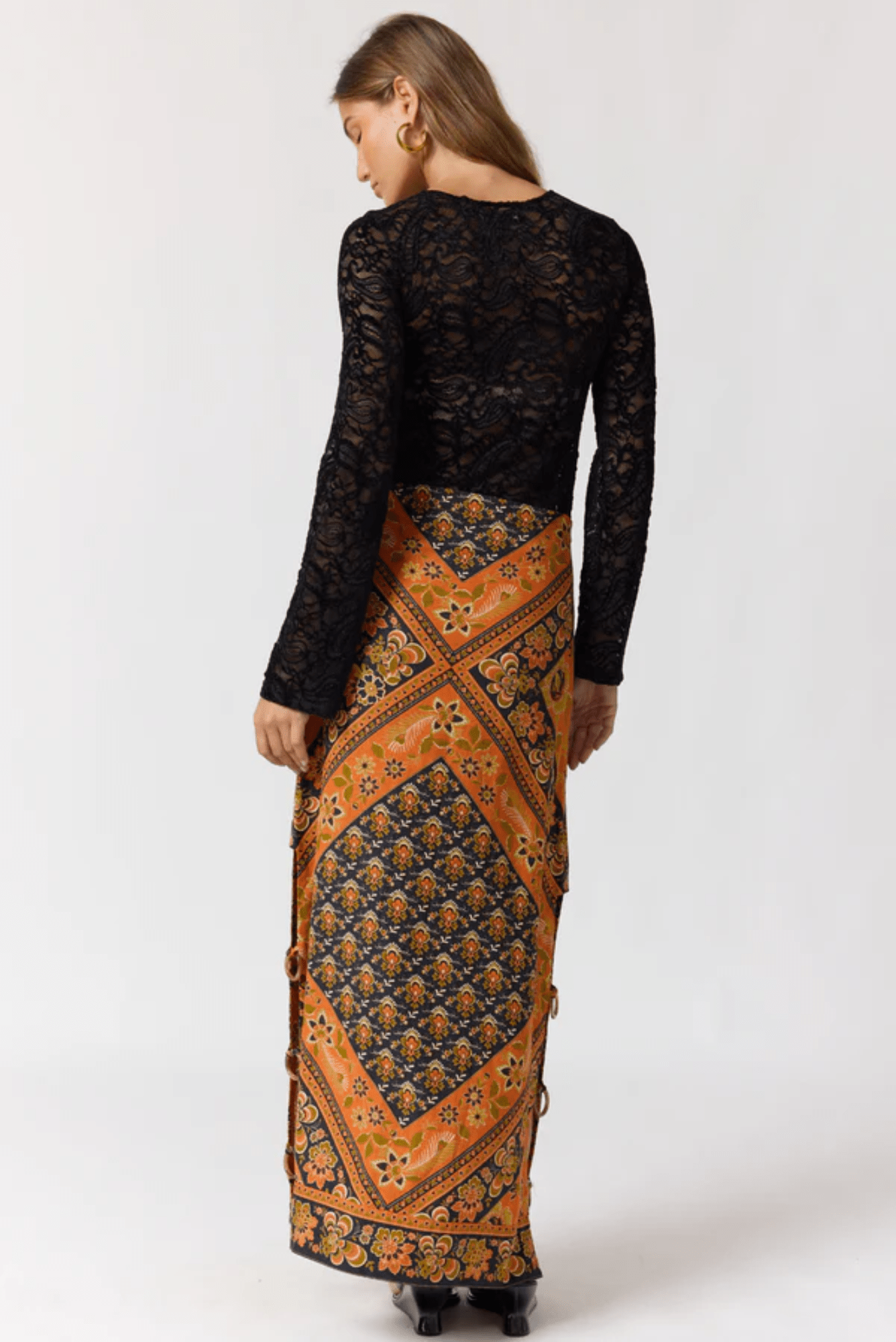 Whitney Skirt - Saffron - Solara Boheme