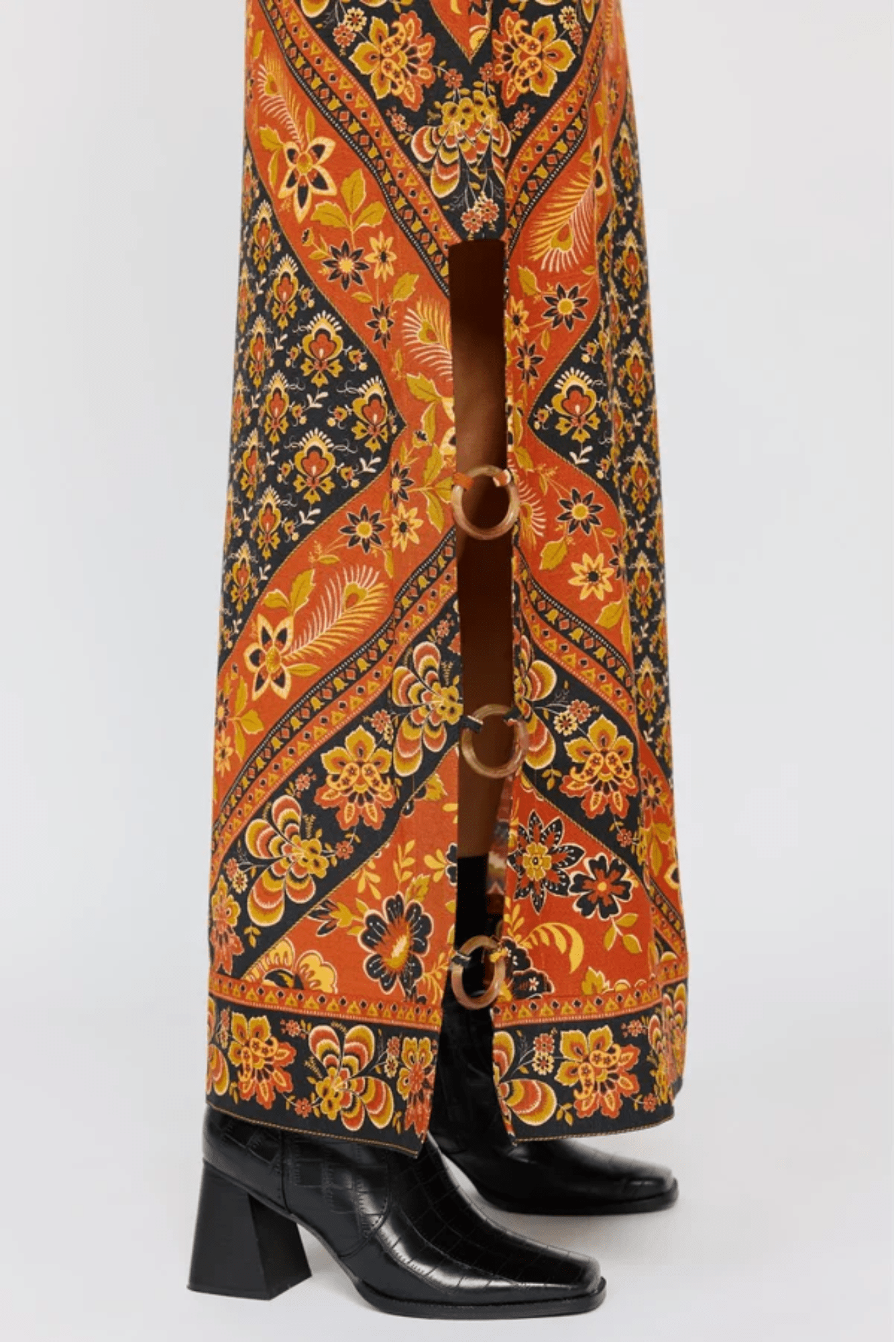 Whitney Skirt - Saffron - Solara Boheme