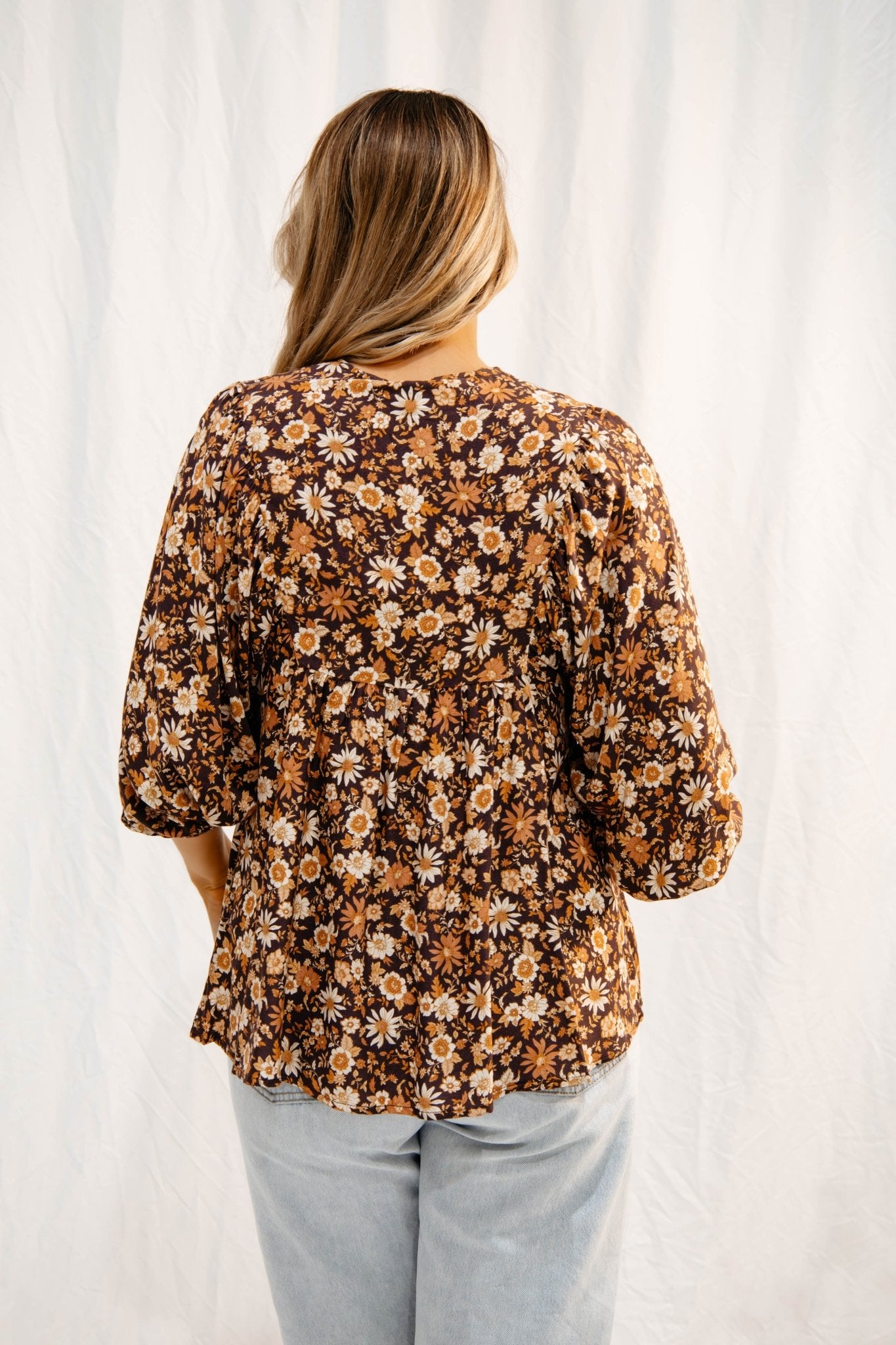 Wildflower Whisper Blouse - Solara Boheme