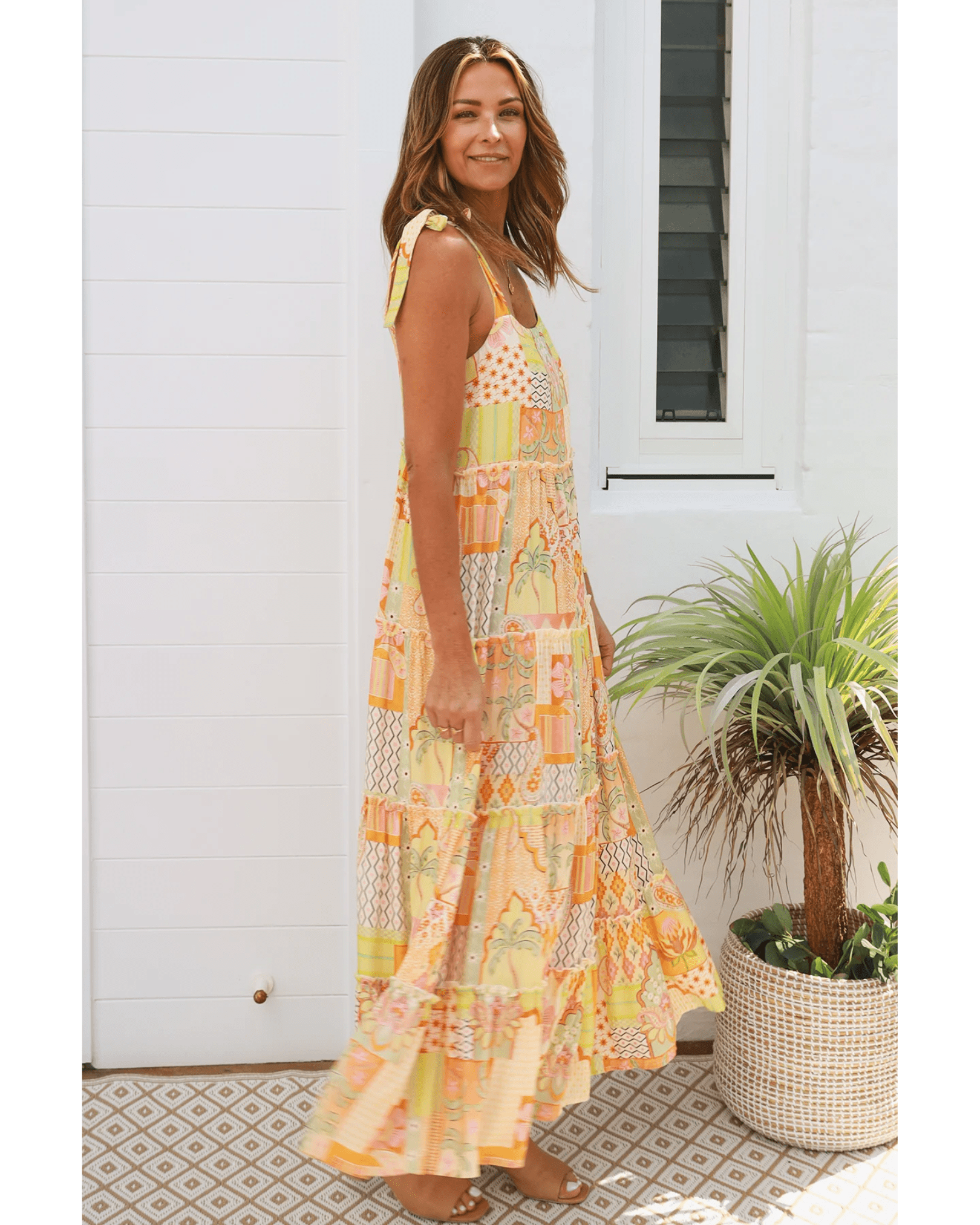 Xena Slip Maxi Dress - Solara Boheme