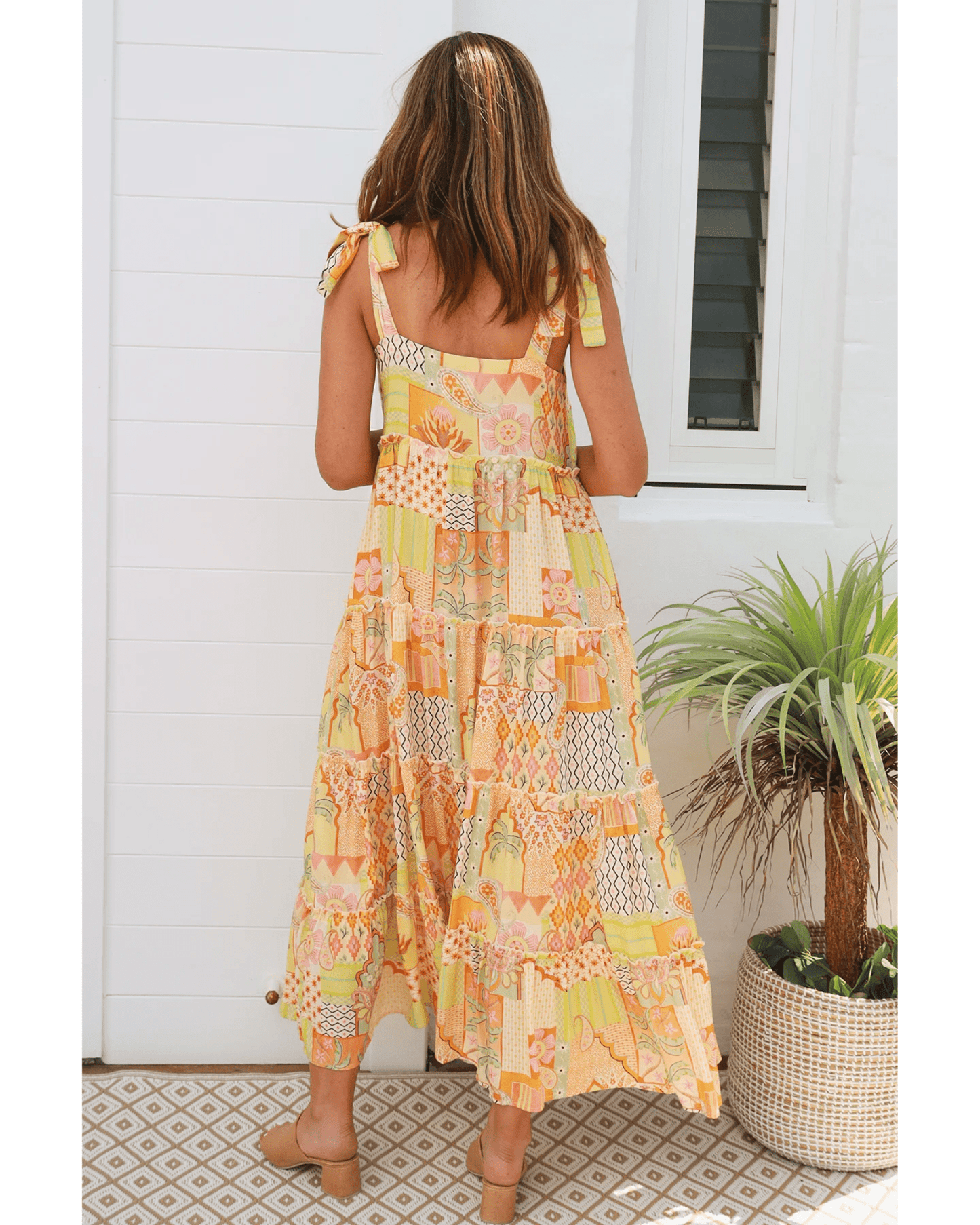Xena Slip Maxi Dress - Solara Boheme